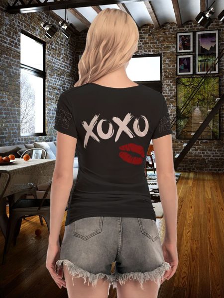 Mesh Women Blouse Short Sleeve Captures Breezy Beauty in Motion