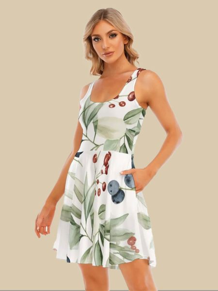 Women’s Tank Vest Mini Dress Elegance in Every Stitch