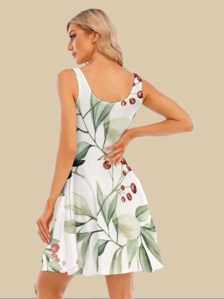 Women’s Tank Vest Mini Dress Elegance in Every Stitch