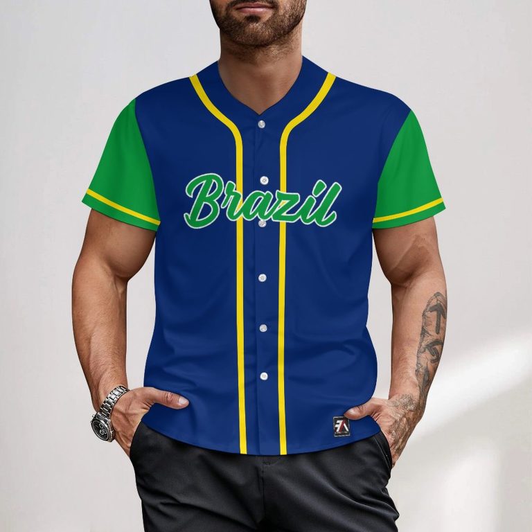 Men Baseball Jersey That Turns Heads from Dugout to Downtown Short Sleeve