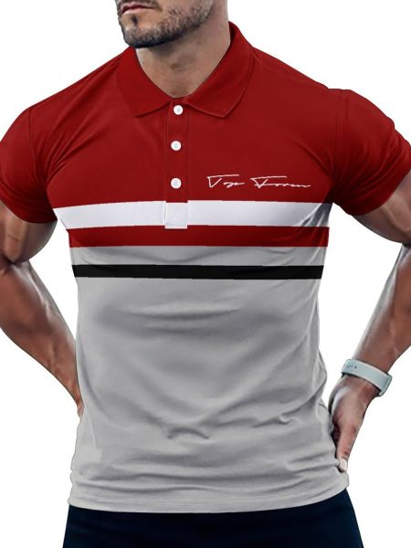Coastal Polo Shirt Modern for Gentleman Everyday Refinement