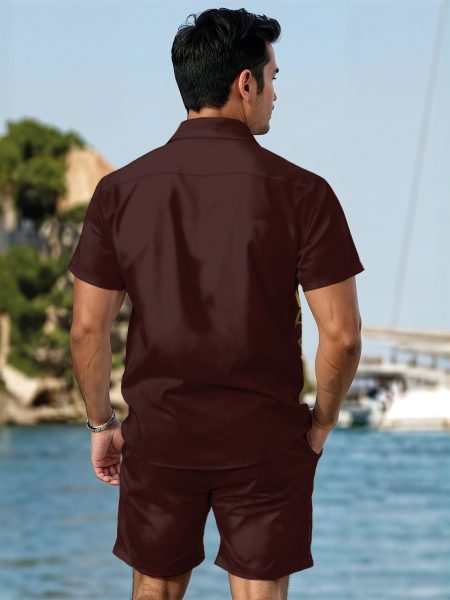All Eyes On Me Set Men Flash Fit Summer Shirt Outfit