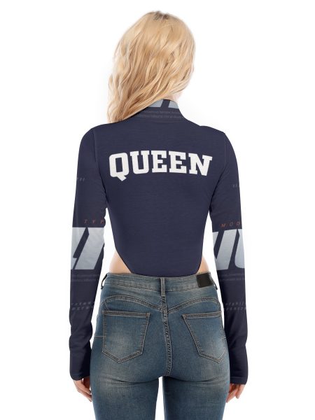 Timeless Turtleneck Flow Bodysuit Women Long Sleeve Jumpsuits