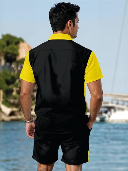 Coastal Vibes Shirt Set Men's King Summer Shirt Outfit