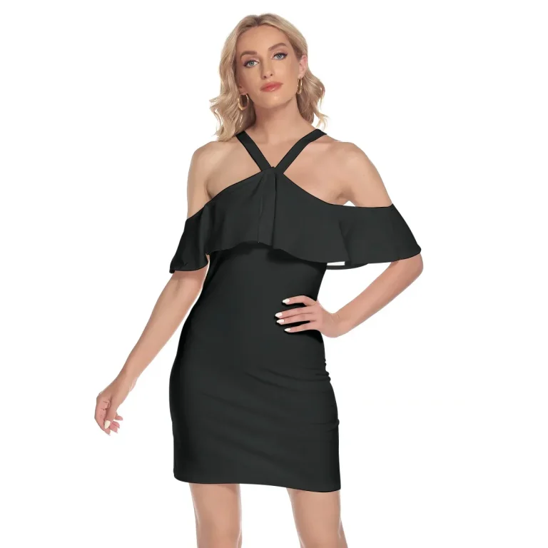 Cami Mini Dress Cami with Ruffle - 5