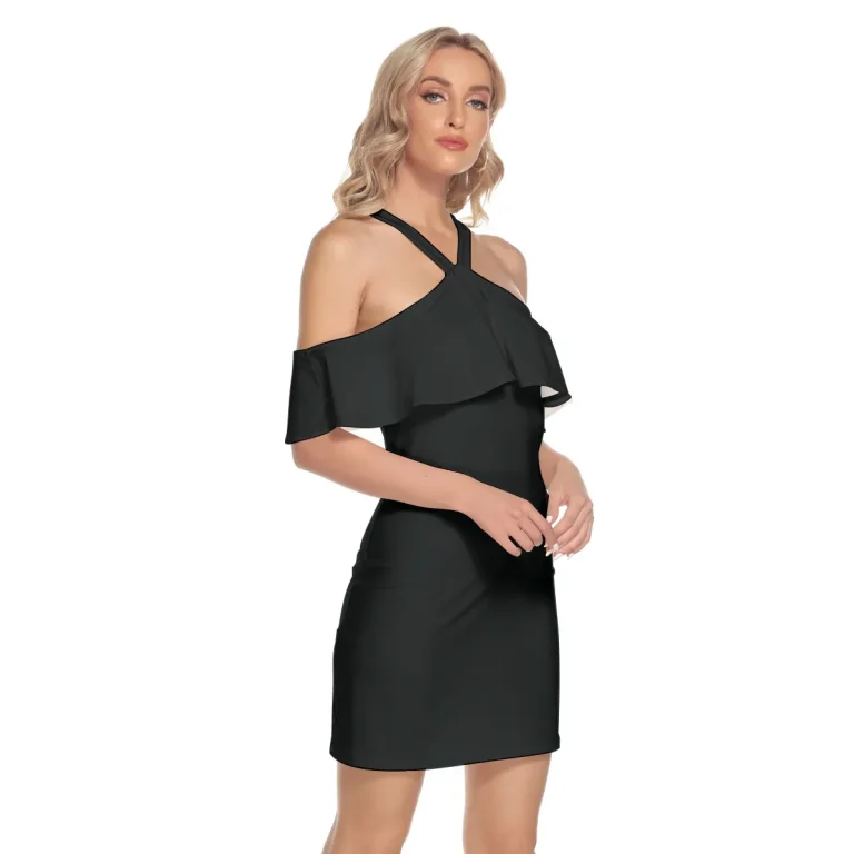 Cami Mini Dress Cami with Ruffle - 7