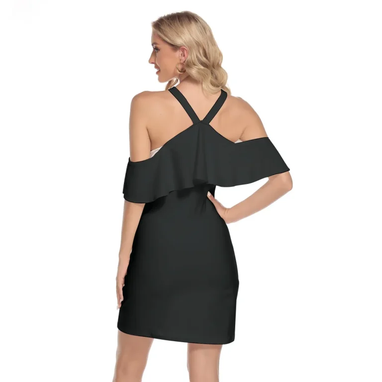Cami Mini Dress Cami with Ruffle - 8