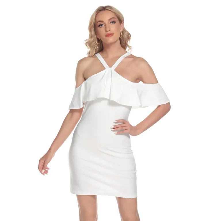 Cami Mini Dress Cami with Ruffle - 9