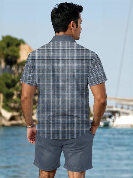 Men Resort Business Set Wear Relaxed Fit & Comfort Summer