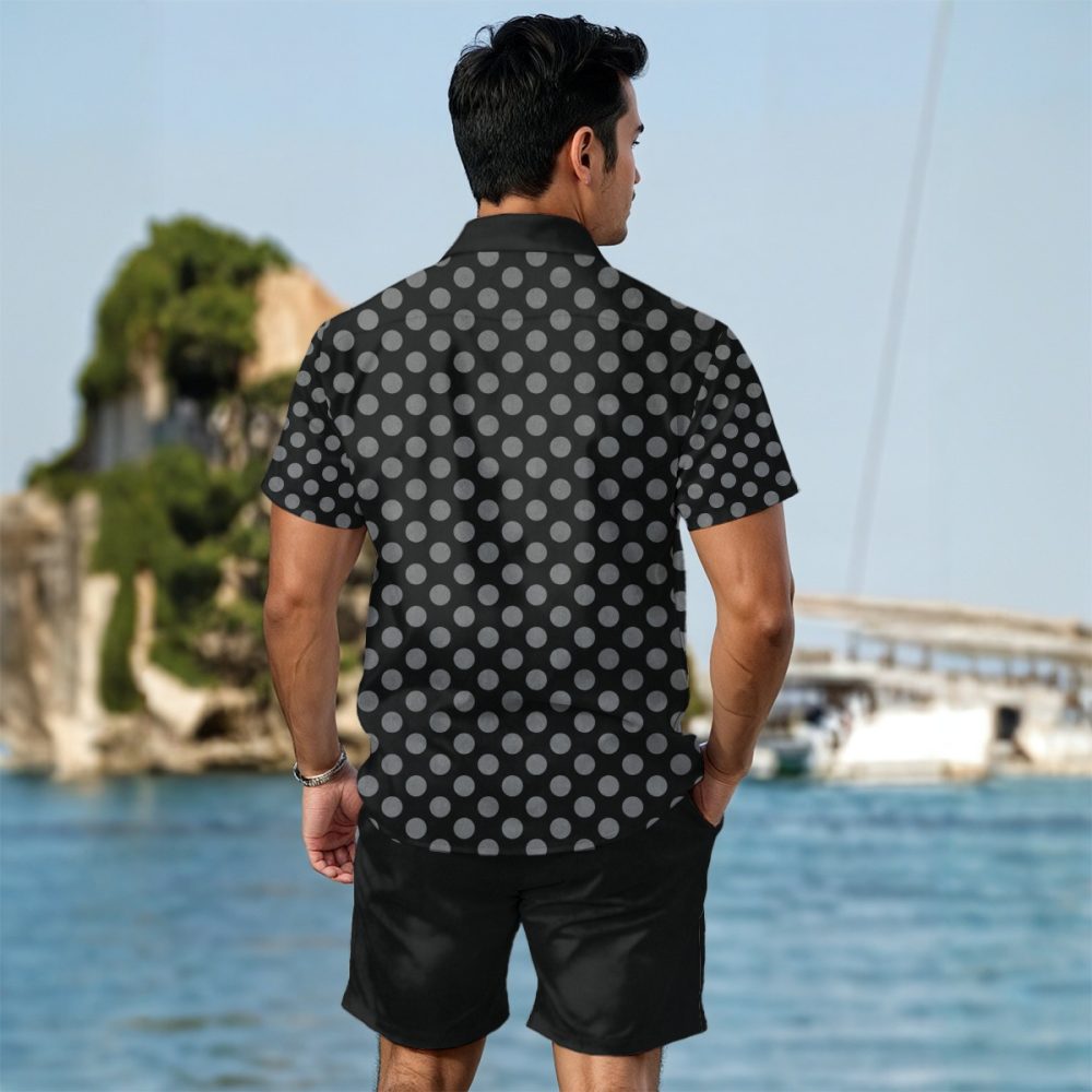 Urban Cool Shirt Set Alluring Businessmen Summer Streetwear Summer
