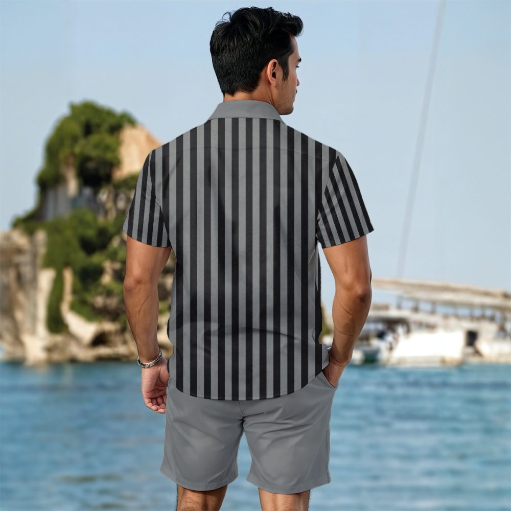 Cotton Blend Summer Set for Business Men Everyday Casual Summer