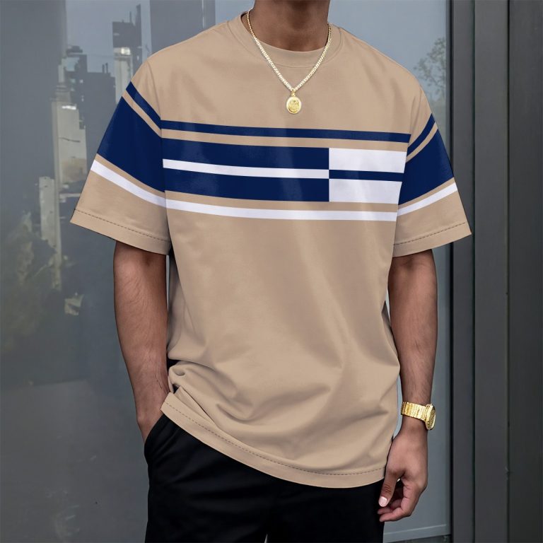 Vintage T-Shirt Wash Drop Businessmen Drop-shoulder Casual