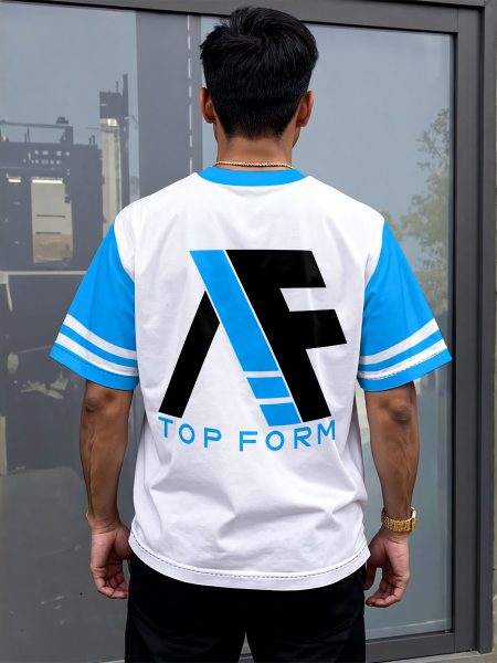 Graphic Bear Men T-shirt Print Top Form Drop Tee Drop-shoulder