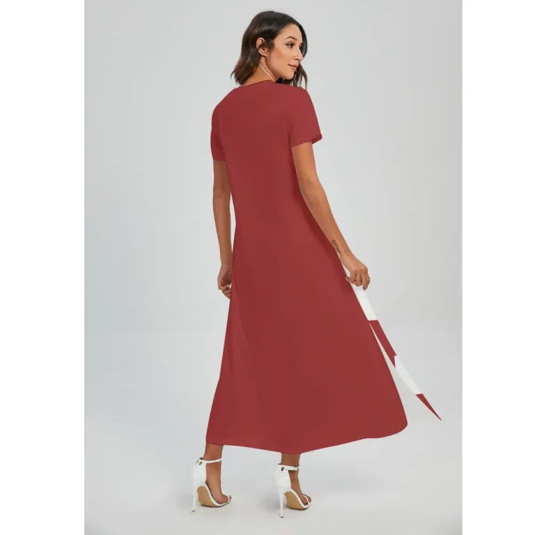 Sunset Stroll V-Neck Maxi - 14