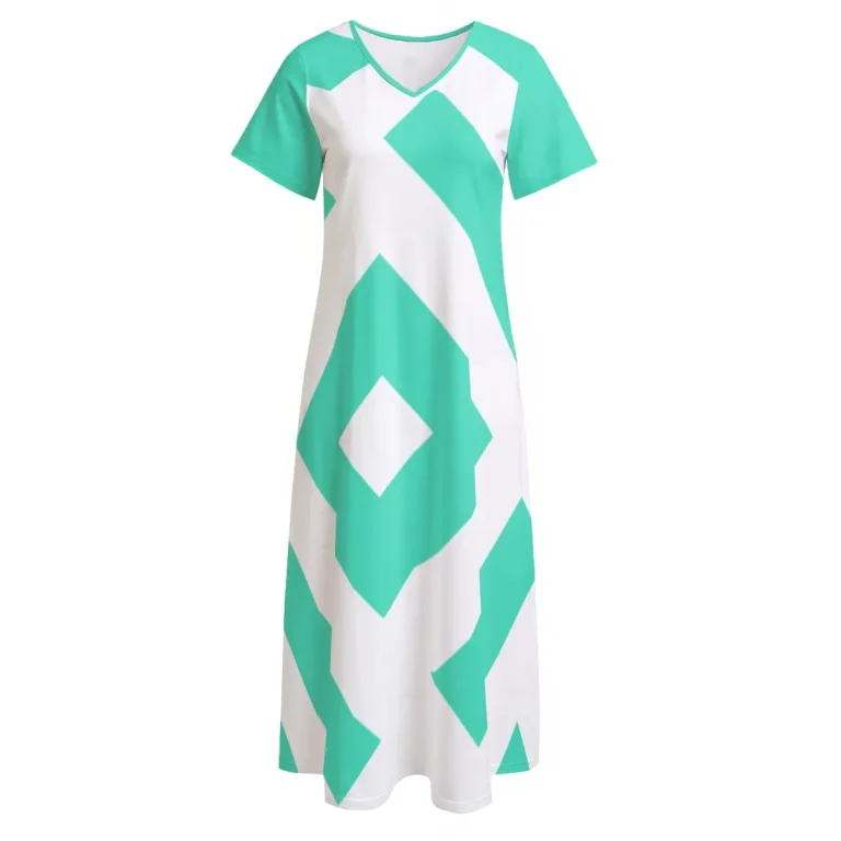 Sunset Stroll V-Neck Maxi - 16