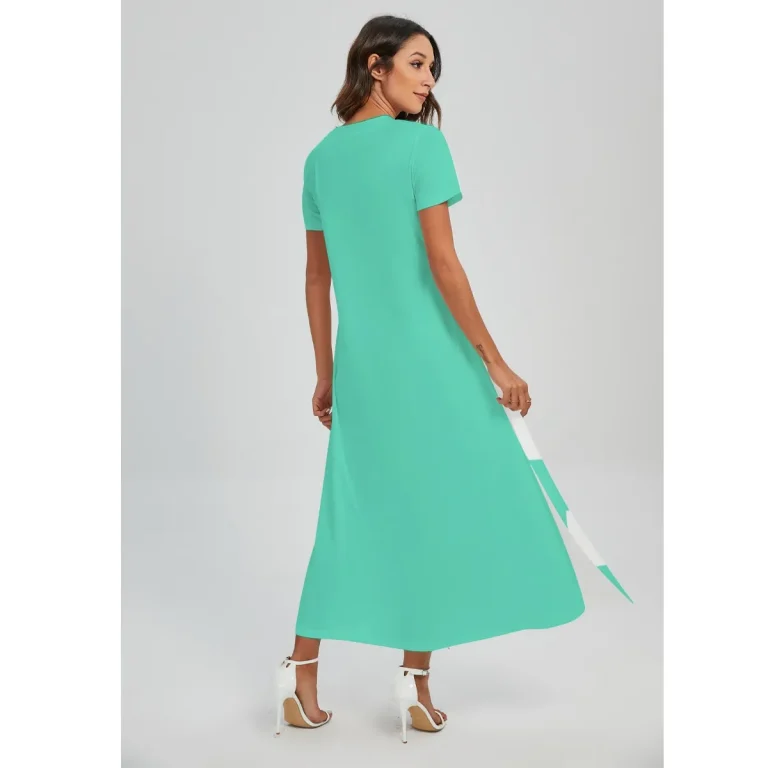 Sunset Stroll V-Neck Maxi - 21
