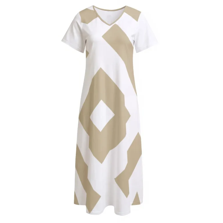 Sunset Stroll V-Neck Maxi - 23