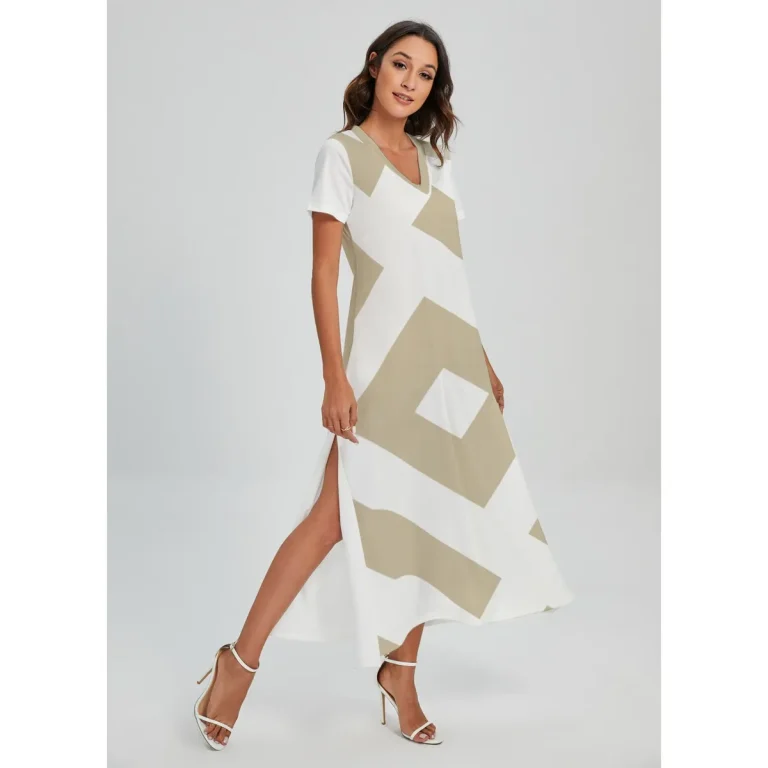 Sunset Stroll V-Neck Maxi - 26