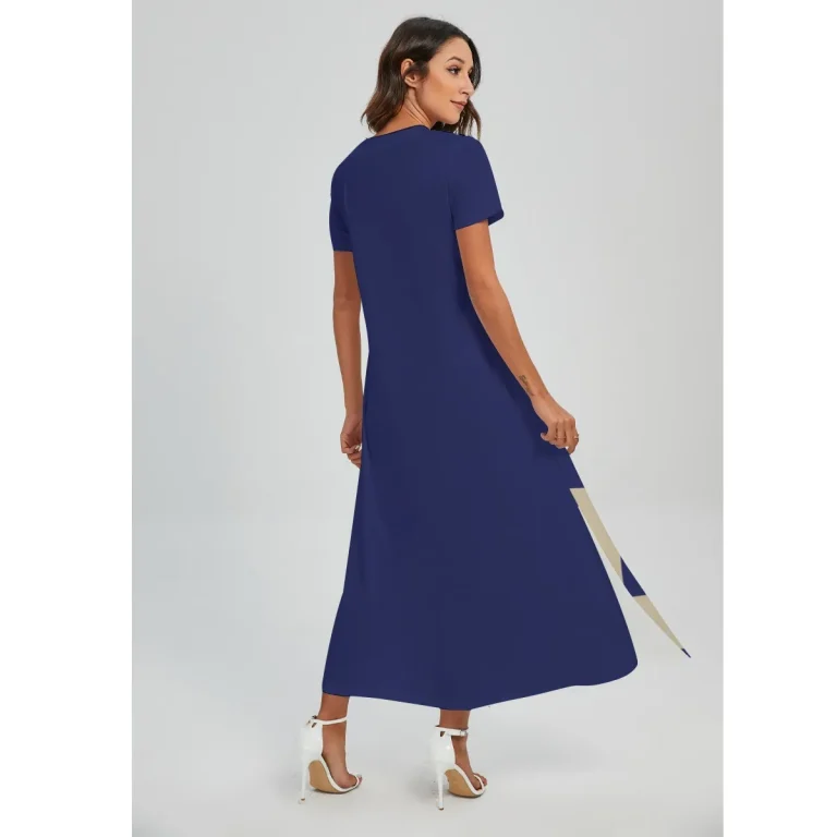 Sunset Stroll V-Neck Maxi - 7