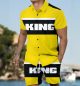 Coastal Vibes Shirt Set Men's King Summer Shirt Outfit