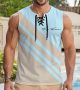 Cool Tank Top Breeze Drawstring Men With Drawstring For Sleek Days