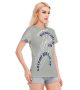 Women Casual Summer T-Shirt Breathable Round Neck