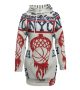 Women NYC Pullover Hoodie Basketball Print Raglan Sleeve
