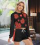 Casual Fashion Short & Sweatshirt Women Set Outfit Suit
