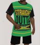 Straight Outta Jamaiaca T-Shirt Men Birdseye