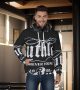Men Line Up Pullover Hoodie Sweatshirt Street Life