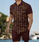 All Eyes On Me Set Men Flash Fit Summer Shirt Outfit