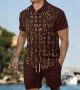 All Eyes On Me Set Men Flash Fit Summer Shirt Outfit