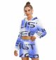Just Us Hoodie And Shorts Women Outfit Mirco Fleece Set