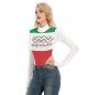 Italian Skin-Tight & Stunning Bodysuit Women's Jumpsuits Long Sleeve Turtleneck