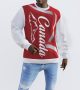 Men Red Canada Sweater Fall Outerwear Sports Wear