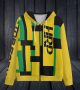 HRP Jamaican We Seh Hoodie Zip Up With Pocket Interlock