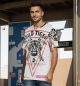 Wild Black Tiger T-Shirt Men Beware O-Neck Cotton