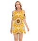 Women's Cold Shoulder Dress Floral Charm Perfect for Summer & Parties