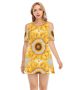 Women's Cold Shoulder Dress Floral Charm Perfect for Summer & Parties