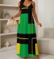 The Jamaican Maxi Dress That Dances with Dusk Women's Elegant Captivating V-Neck