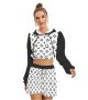 Street Gear Hoodie And Shorts Outfit Women Mirco Fleece Set