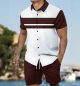 Modern Men Summer Set Cool Fit Shirt & Shorts Outfit