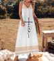 Ankle-length maxi dress Summer Wear Slip Dress BDQ