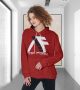 Casual Sporty Women Hoodie Top Form Pullover