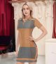 Confidently Polo Collar Mini Dress For Women of Stylish Amazing Elegance