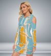 Flattering Abstract Mini Dress for Effortless Feminine Style