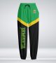 Fleece Jamaican Pants Jogging Unisex Knitted Bottom
