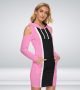 Bodycon Mini Hoodie Dress Women Tight Sports Wear