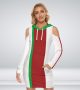 Italian Stunner Mini Dress Hoodie Women Tight Sports Wear