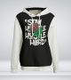 Lady Hustle Women Hoodie Pullover Fall Outerwear Interlock